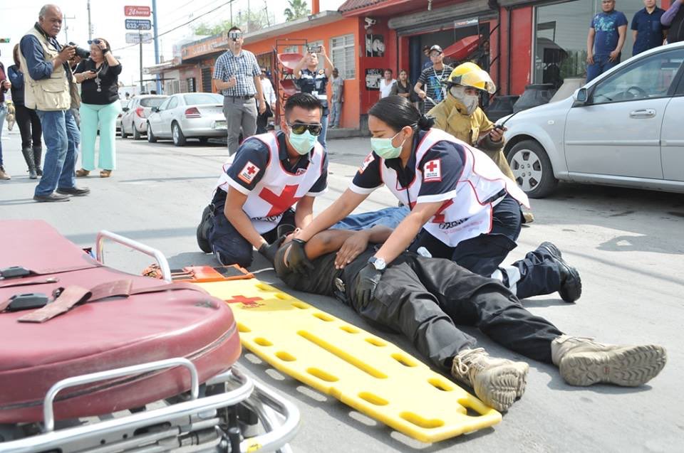 licgerardo's tweet photo. Con gran éxito se realizó esta maña un simulacro en el sector oriente de nuestra ciudad. ¡Gracias a todos! #Monclova https://t.co/qDFUieGGJ7