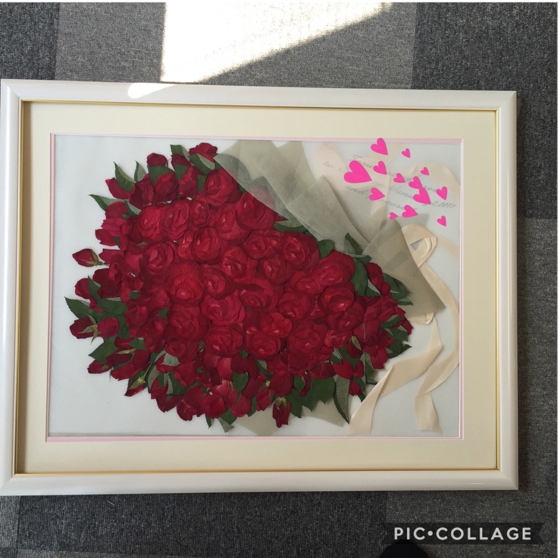Re Fleur リフルール 108本のバラ 男性の想いが花びら１枚にも込められるようで 大切に大切にお作りしました 108のバラ プロポーズの花束 押し花 アフターブーケ T Co Smcnz7hv58 Twitter
