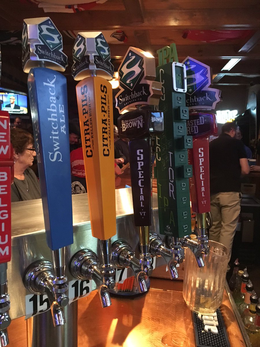 SwitchbackBeer's tweet photo. *crying happy tears over this beauty* Come through Pasquale's! How neat to be the first bar outside of #VTbeer to be pouring #ConnectorIPA! https://t.co/jSWrQ4QVyH