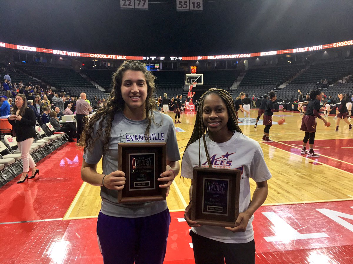 UEAthletics's tweet photo. Congrats to both of our all-conference Aces, Sara Dickey and Camary Williams! #AcesAces https://t.co/wKnJI3kQkv