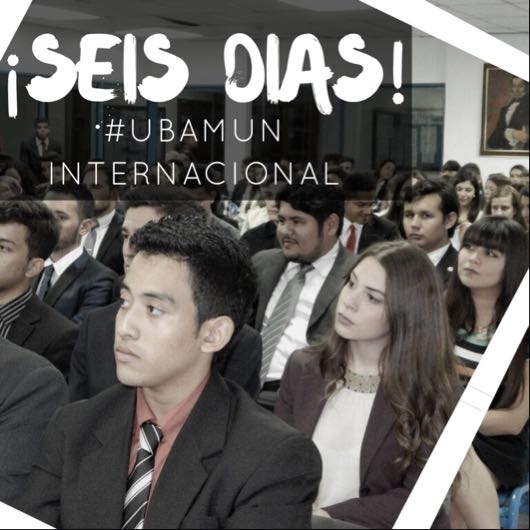 UBAMUN's tweet photo. ¡Tan solo 6 días para vivir la #ExperienciaUBAMUN! https://t.co/RHaqgxSbXW
