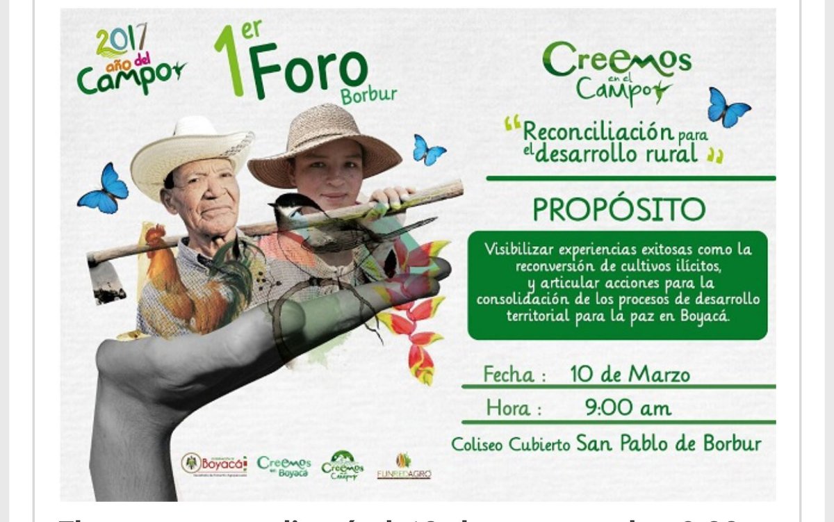 asocacabo's tweet photo. Todo listo para maña foro en San Pablo de Borbur lo esperamos @CarlosAmayaR @GobBoyaca https://t.co/SwjiTAGPol