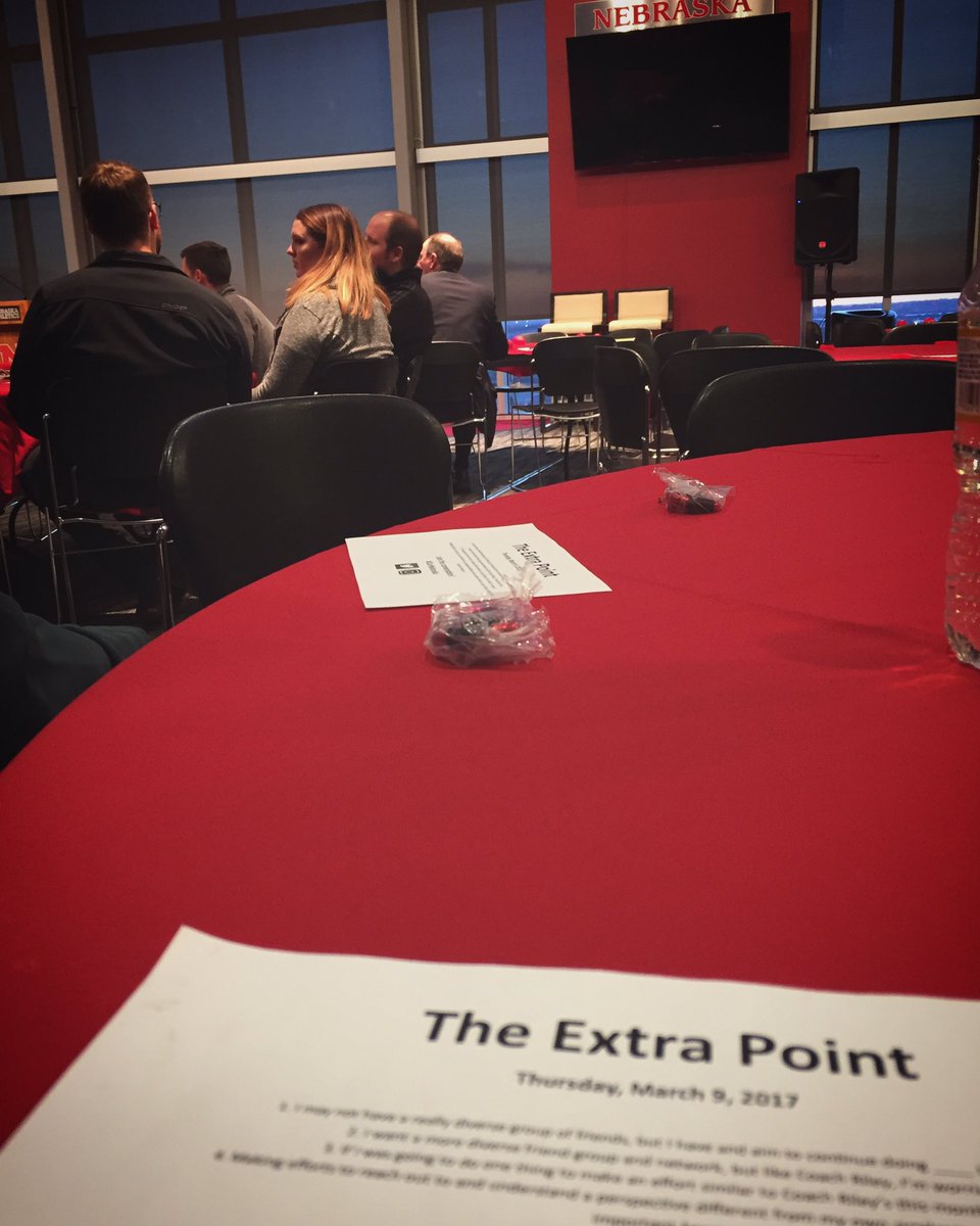 HuskerWBB's tweet image. Incredible opportunity tonight to hear from Husker Head Football Coach Mike Riley.

#OurNebraska #Culture #TheExtraPoint ✊️