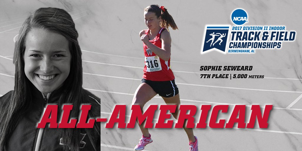 WCUMountaineers's tweet photo. Congrats Sophie Seward on her first track and field All-American honor with a seventh-place finish in the 5,000. https://t.co/uc6jOE2sDH