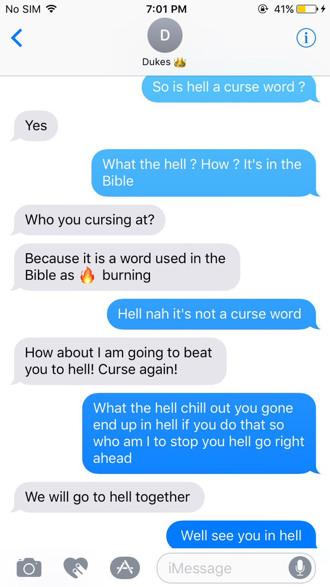 L_Mayyy's tweet photo. Asked My Mom If Hell Was A Curse Word 😂😭❤️ #HellChallenge https://t.co/HY8qqgrvcQ
