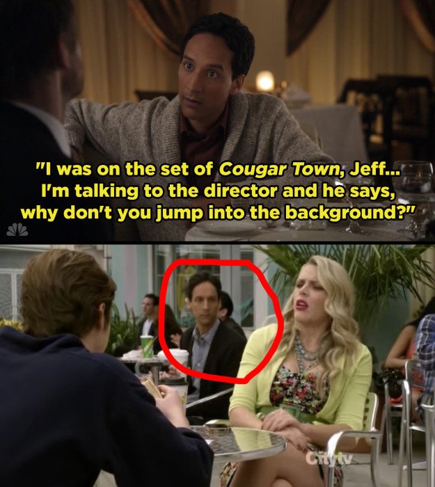 BuzzFeed's tweet photo. 18 tiny jokes so hidden in "Community" that you probably never noticed https://t.co/GrpGW2FW9i https://t.co/QHEeMYGsZX