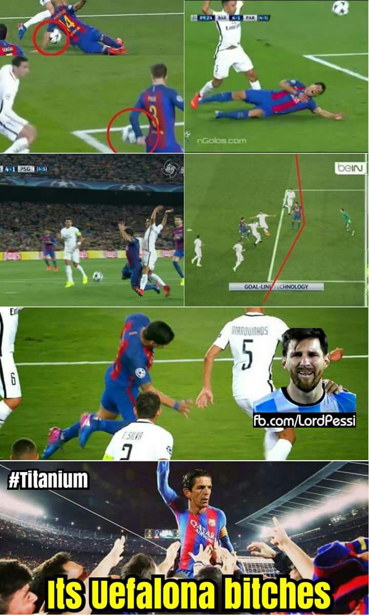 NationlistNews's tweet photo. For some people these are not #fouls
#football #uefa #cheaters #barcacheats #refree #refreesucks #refreesupportsbarcelona https://t.co/g9vw1ugIM6