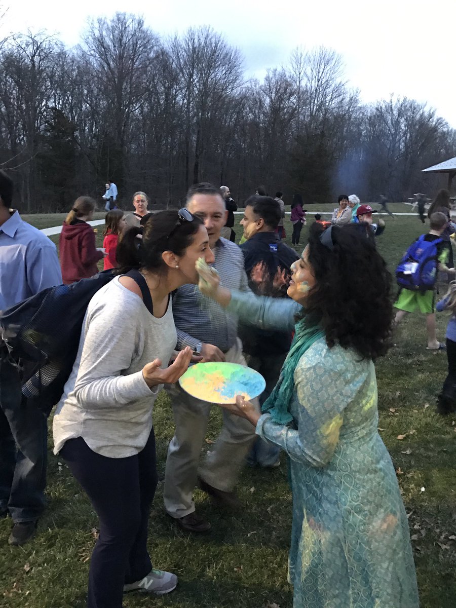 Lots of fun celebrating #Holi2017 <a href="/SHYMCA/">Somerset Hills YMCA</a> with Y members, volunteers, staff and guests @YforAll #culture #diversity
