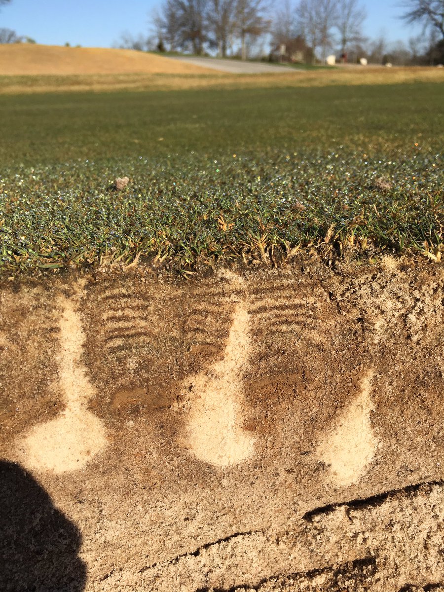 While removing the rock and digging out to the mix we ran into a stretch of #dryject from <a href="/DryjectTN/">Chad Gamble</a>. Thanks Chad!!