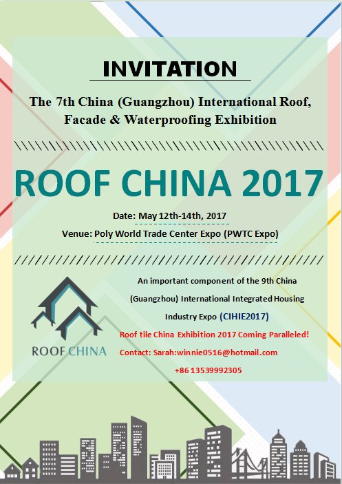 Gens Metal Technology Development Co.,Ltd  Booth Number : H 821 on Roof China 2017   gens.cc/about.php Welcome you join us!#Roofing