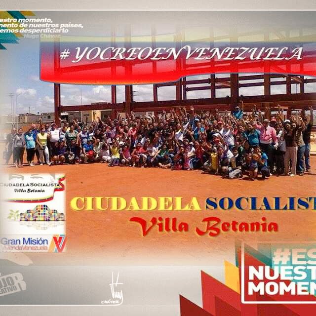 MARTINEZNIMROD's tweet photo. @csvillabetania .. Lealtad Chavista para rato! #SueñoARealidadCSVillaBetaniaGMVV @NicolasMaduro @TareckPSUV @hherrerajimenez @MQuevedoF https://t.co/lcsPY3tLi0
