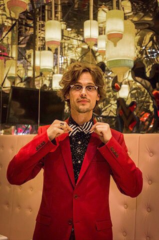 I love matthew gray gubler so much like he\s too precious and kind happy birthday 