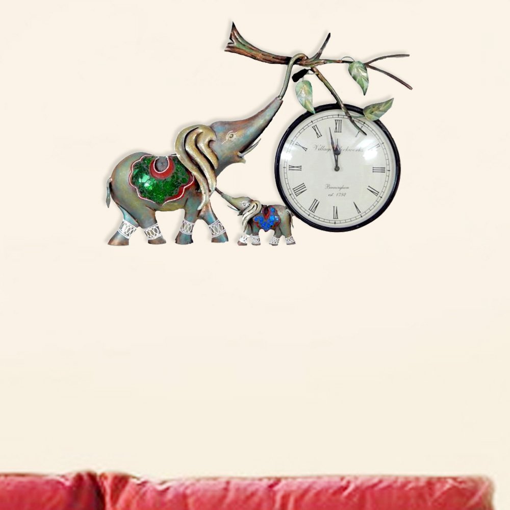 decorehub's tweet image. Elephant Wall Clock @decorehub 
decorhub.in/index.php?rout…
#wallclock #metalhadicraft #elephantclock