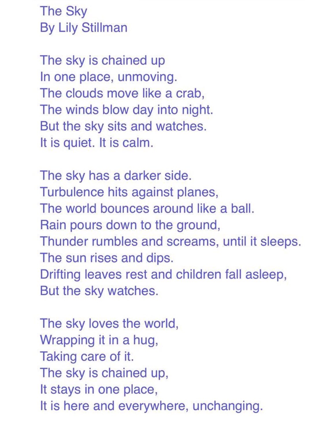 poem  A Second Home Poem for Daycare Providers, 4