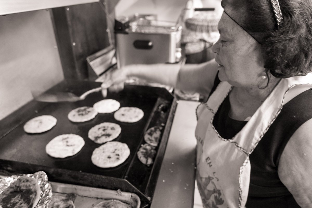 The pupusa guru showing how it's done! Come out to our pop-up brunch this Sunday from 11am-3pm, serving up #the6ix best #pupusas