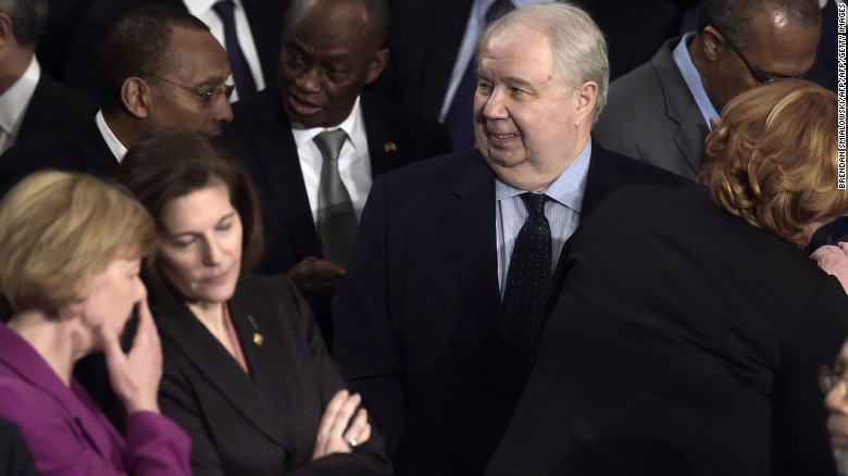 CNN's tweet photo. In an October speech, Russian ambassador denied meeting with Trump or campaign officials during course of election https://t.co/EwnSng7I4V https://t.co/EnFtxkgJvQ