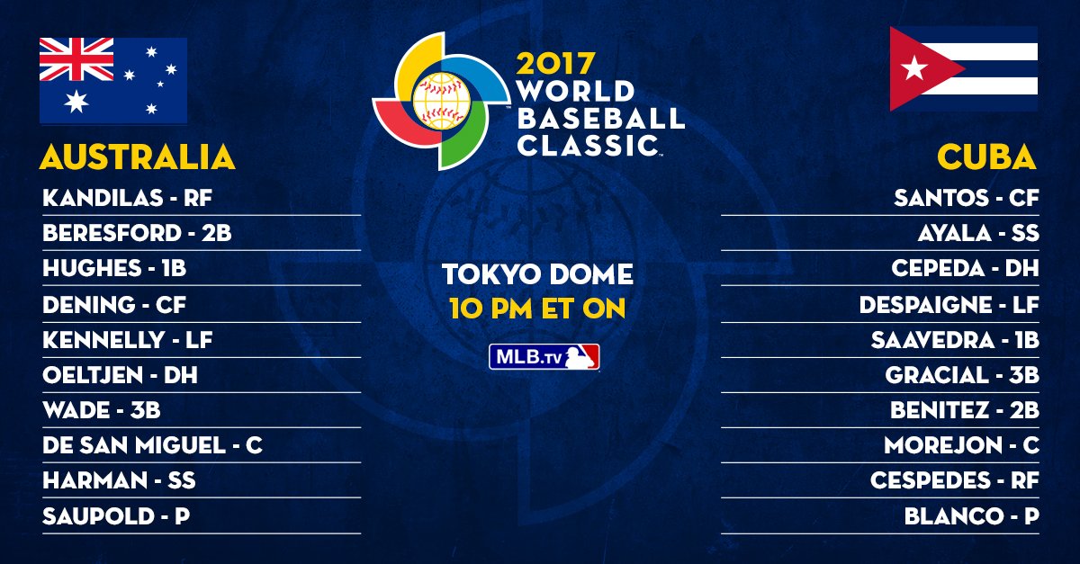 WBC Baseball on Twitter 