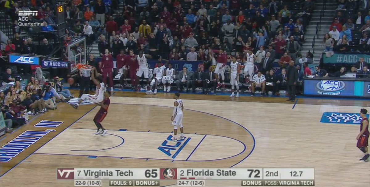 MARCHING ON!  FSU picks up a win over Virginia Tech at the ACC Tourney... bit.ly/2lJs0f3 https://t.co/pEsajkGYw9