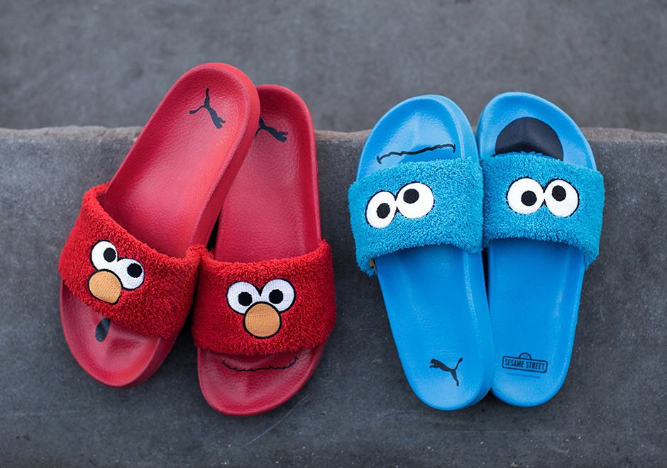madaisyy__'s tweet photo. Puma x Sesame Street 
เพิ่งวางขายวันแรกไม่รู้เข้าไทยยัง
ชั้นอยากได้รองเท้าแตะเอลโม่
จะเอา จะเอา ฮือออออ

#puma #elmo #sesamestreet https://t.co/EMVJpW0OXz