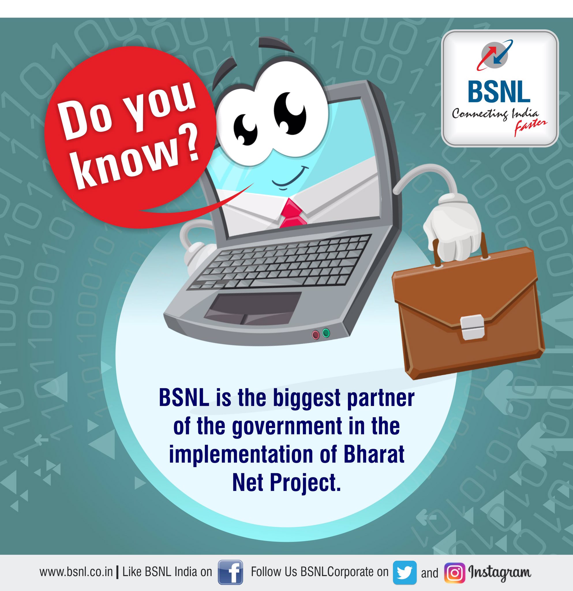 BSNL India on Twitter "BSNL is the biggest partner of the govt. in
