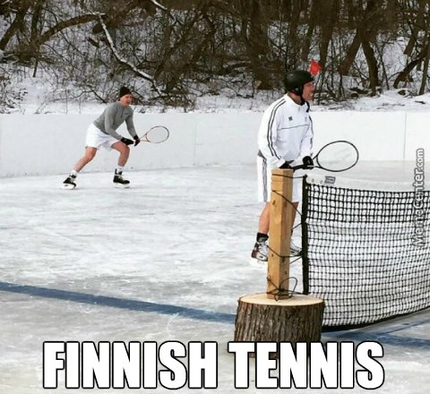 Winter is still here in Helsinki, But we don't let that stop us...