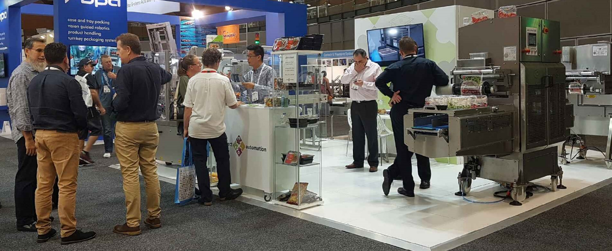 ParksideFlex's tweet photo. Successful final day @2017AUSPACK ! Thanks to those who came & saw us on stand - we hope you enjoyed the show! #AUSPACK2017 @perfectautomat https://t.co/mvixiDhTdD