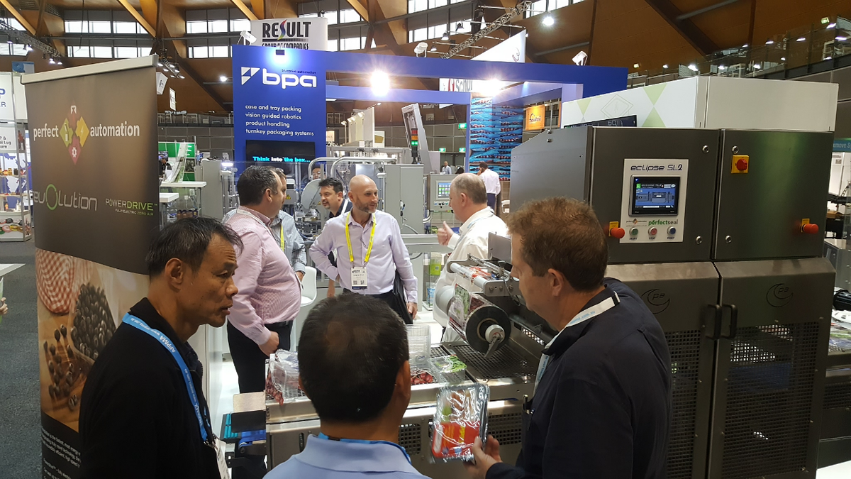 ParksideFlex's tweet photo. Successful final day @2017AUSPACK ! Thanks to those who came & saw us on stand - we hope you enjoyed the show! #AUSPACK2017 @perfectautomat https://t.co/mvixiDhTdD