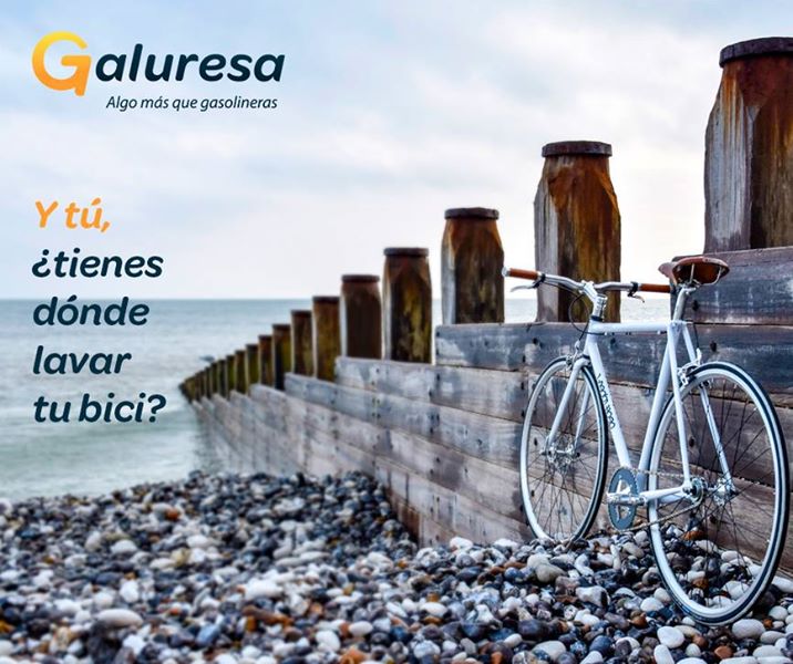 Galuresa's tweet photo. ¿Todavía no has probado nuestro lavado 🚿 de bicis 🚲? Hemos pensado en todos los detalles. Pásate por la E.S. de #SanCaetano y lo comprobarás https://t.co/WpLBzlr5pj