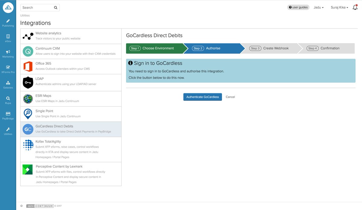 Jadu Continuum adds ‘Integrations Hub’ to make enterprise app and cloud service connections simple #wcm #cms #cxm
jadu.net/news/article/1…