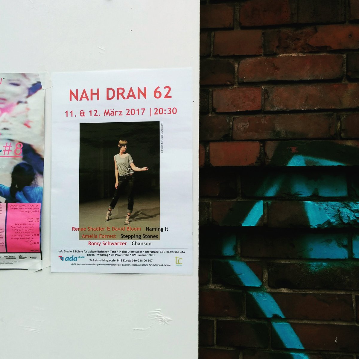 This weekend in Berlin I will be performing the genesis of my new collaboration with David Bloom - 'Naming It' (working title) #beginings