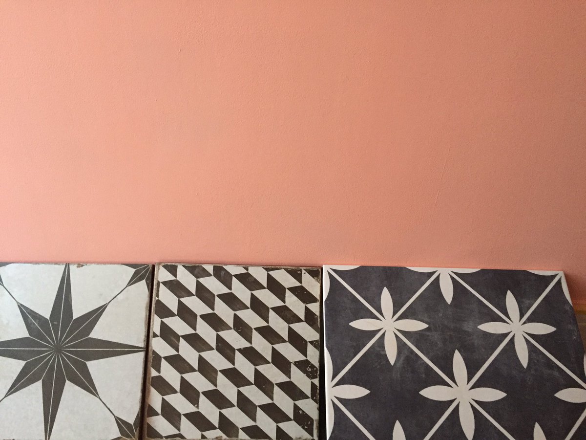 KateMLongley's tweet photo. Potential hallway tiles 😍🏡 @Tonsoftiles #Design #ObsessedWithTiles #Home #BrightHallway #designerTiles #CantChose #beautiful #Excited https://t.co/EJjDOFZTzD