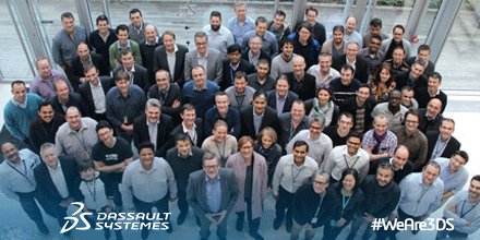 .<a href="/Dassault3DS/">Dassault Systèmes</a> R&amp;D family is 5600+ passionate people working in 18 countries &amp; 64 R&amp;D Labs WW! Join us on careers.3ds.com! #WeAre3DS