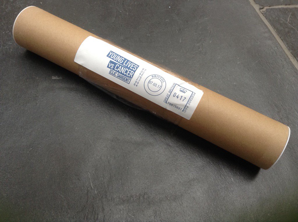 HushedTomes's tweet image. Next best thing to book post? My winning bid in @CLIC_Sargent #GetinCharacter auction, #jeanjullien one off print!