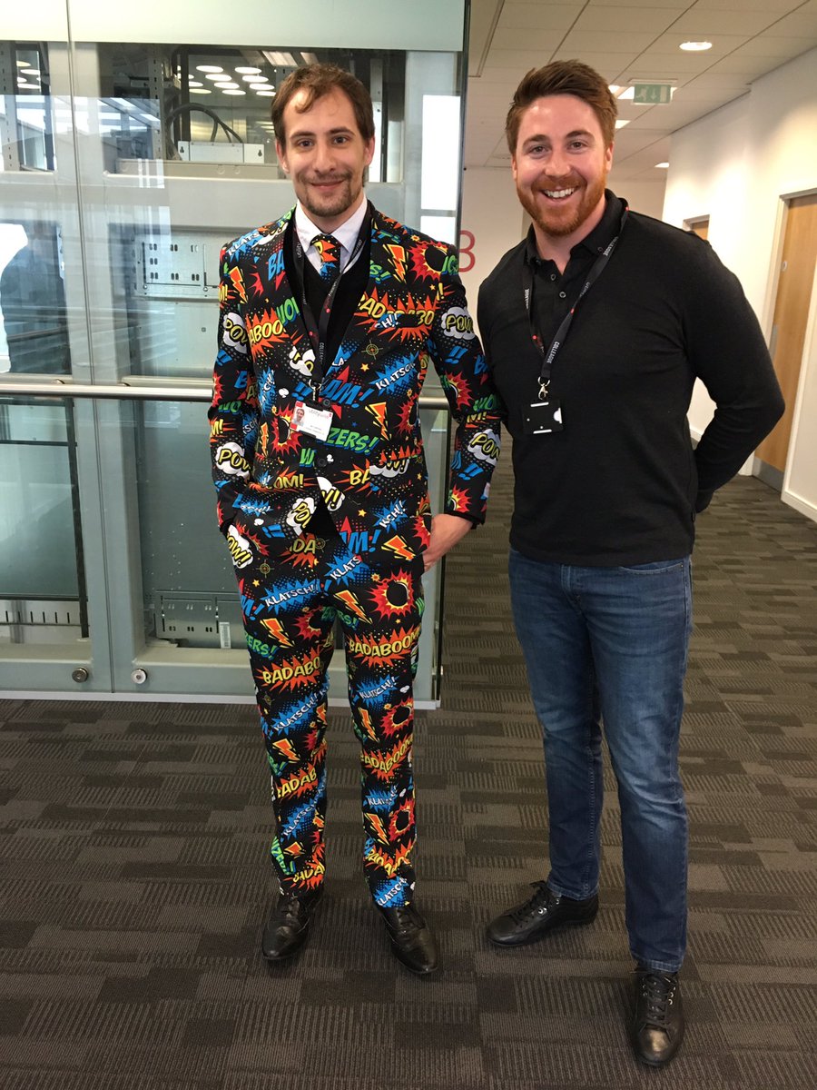 chris_charlton1's tweet photo. Pow! @ICaithness has that #FridayFeeling, helping businesses save money #blazers #lifeatUTW https://t.co/3cvp25E8Zx