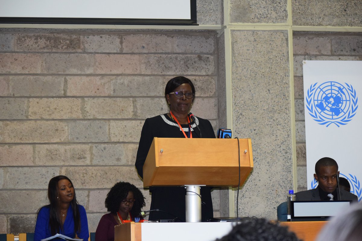 AfroMUNKe's tweet photo. Remarks by AMB Ruthie Reno #AfroMUN2017 #Afromunke @UnKenya @USIUAfrica https://t.co/sPQNoTP0dt