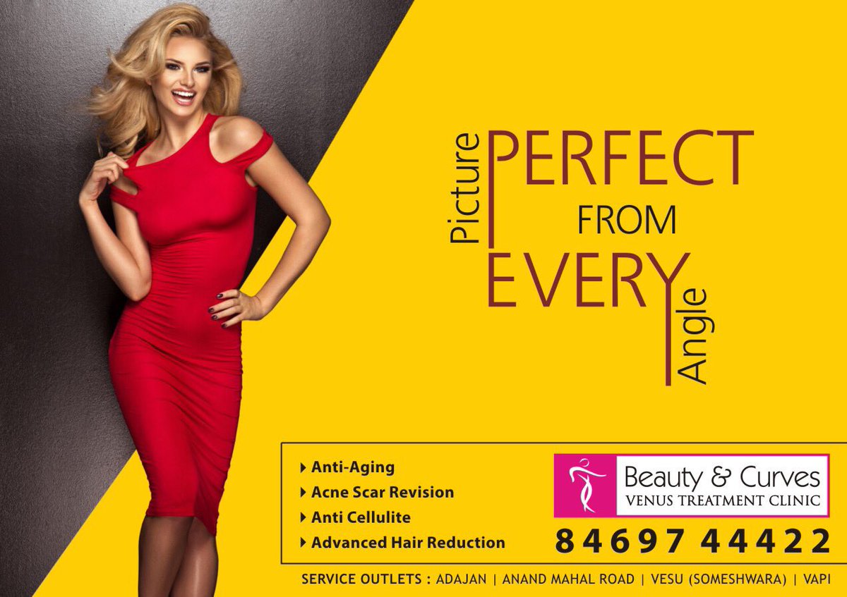 VenusClinicsInd's tweet photo. Be picture perfect with Venus Treatments only at Beauty&amp;Curves. 
Hurry up book your appointment today. #PainlessBeauty #VenusTreatments https://t.co/d2YK0y2fh4