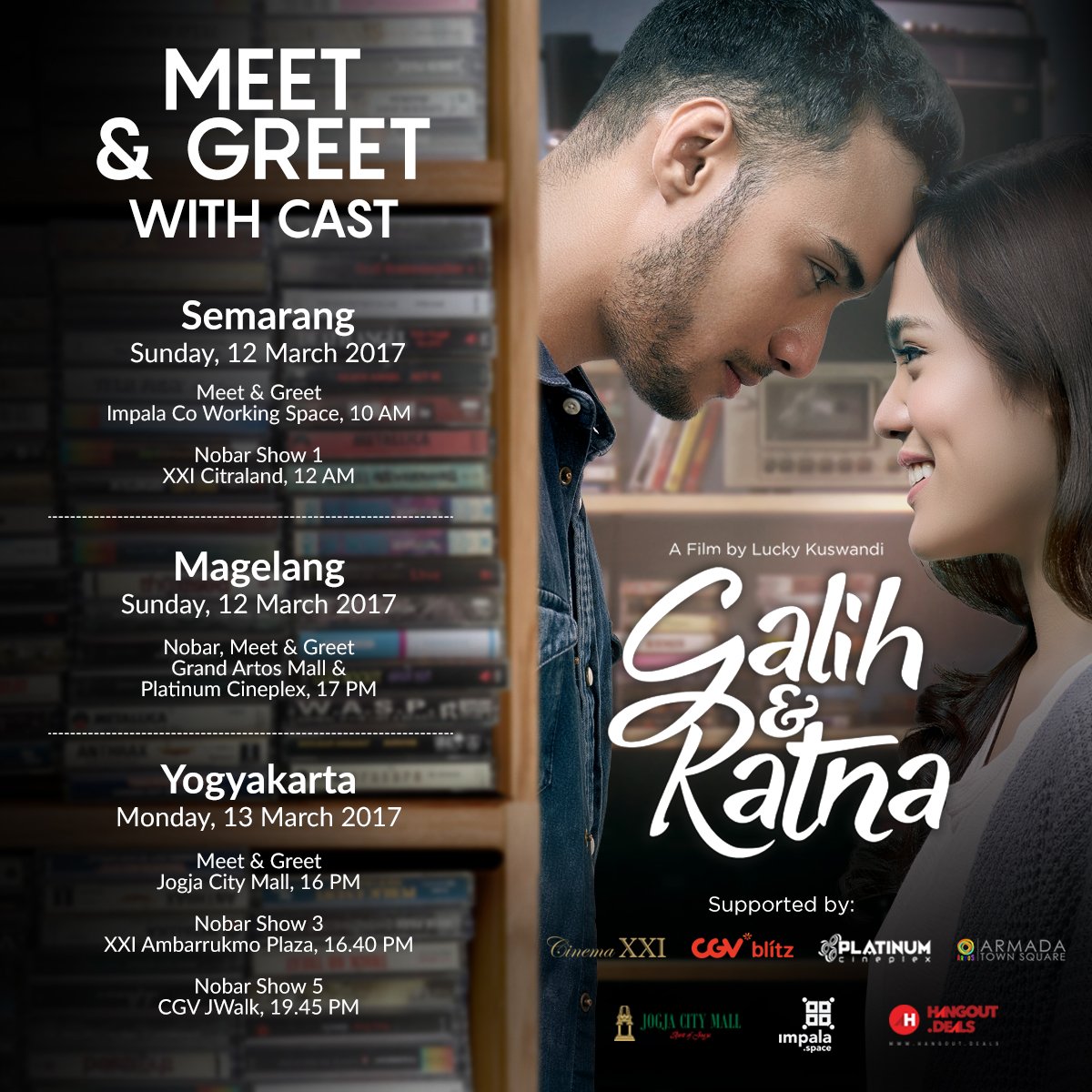 Luangkan waktu kalian untuk bertemu Galih &amp; Ratna~