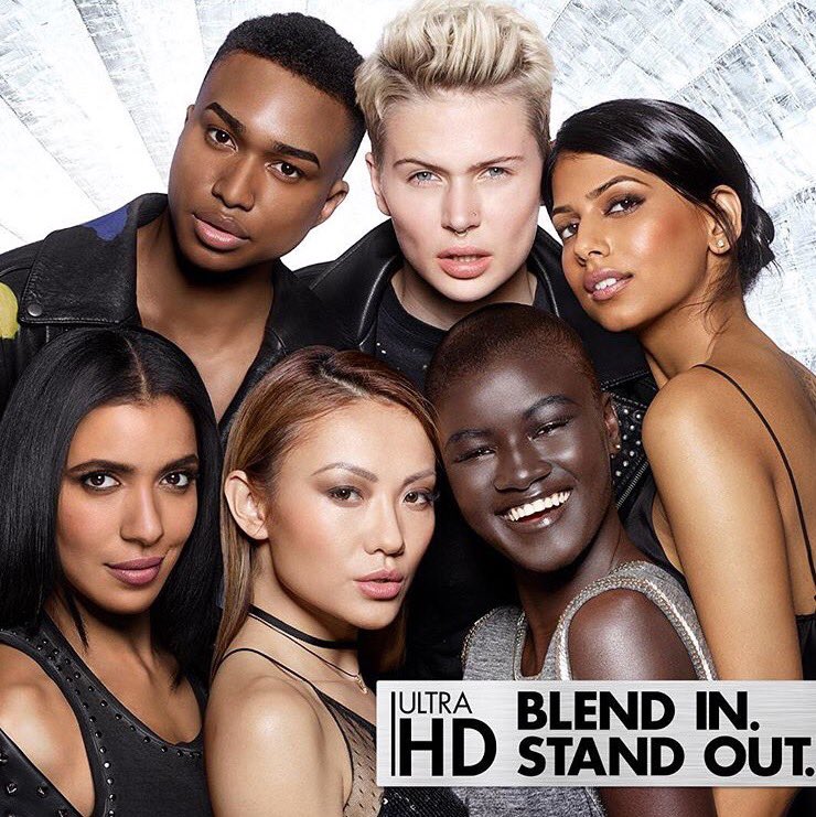 kennethsenegal's tweet photo. THE FIRST BOY OF COLOR to be A face of a major makeup campaign in the US! I live for representation. https://t.co/b7f7knCi8E