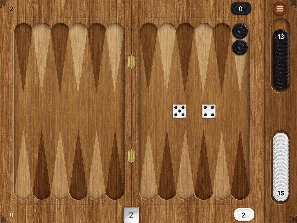 I like this game! Backgammon+ @adikus_games apple.co/1FNpgg2