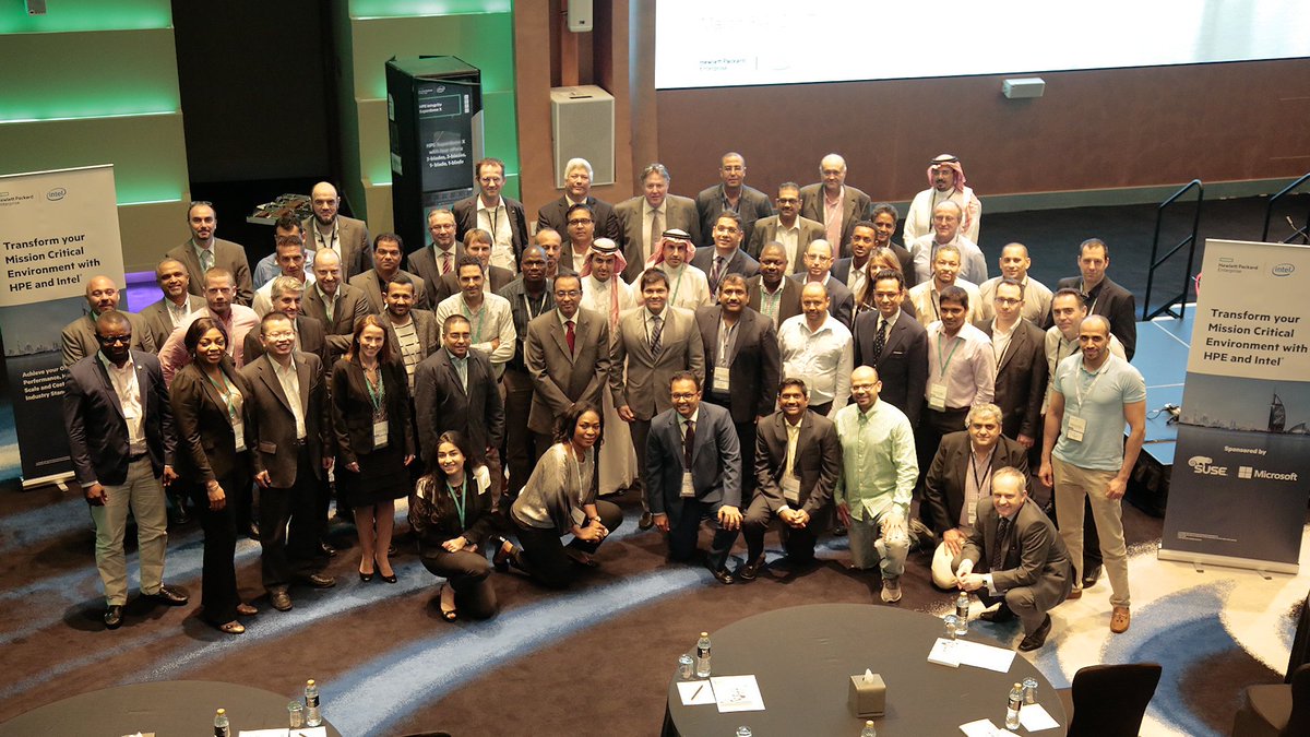 relgreb's tweet photo. That was #TMCE3 by #HPE and #Intel in Dubai. Thanks to all participants for dedication and discussions. Now lets start transform! https://t.co/zNDtglTsLC