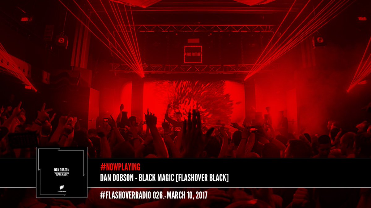 FlashoverRec's tweet photo. Onto that massive new @_DanDobson anthem Black Magic! Out on March 27! #FR026 #NowPlaying #trancefamily https://t.co/sj9tBU96zs https://t.co/UUyazFp7WZ