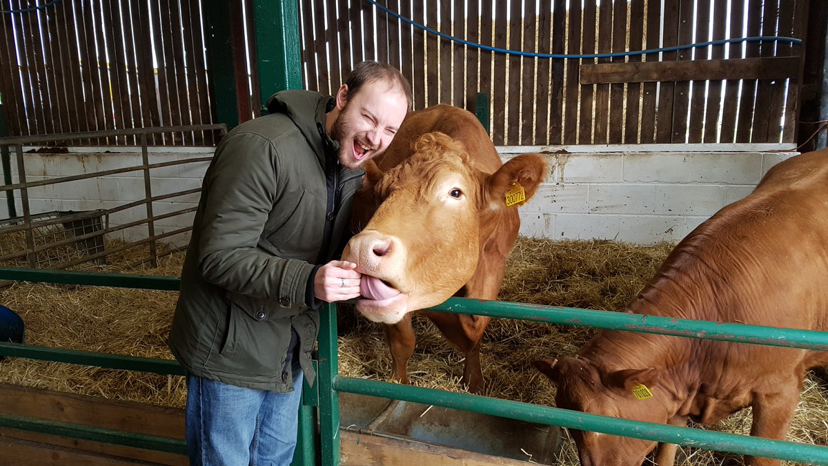 BytesizePlug's tweet image. Mikes been putting his camera through its paces and taking selfies with Cows. Read about it on Workplace and here: bit.do/mikexp120