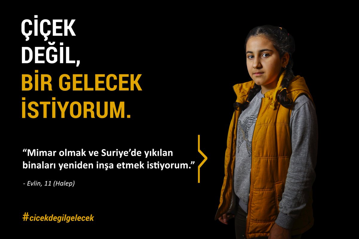 unfpaturkiye's tweet photo. cicek degil bir gelecek istiyorum #cicekdegilgelecek #futurenotflowers @ECHO_Turkey @sgdd_asam https://t.co/hGXn0aAIJT