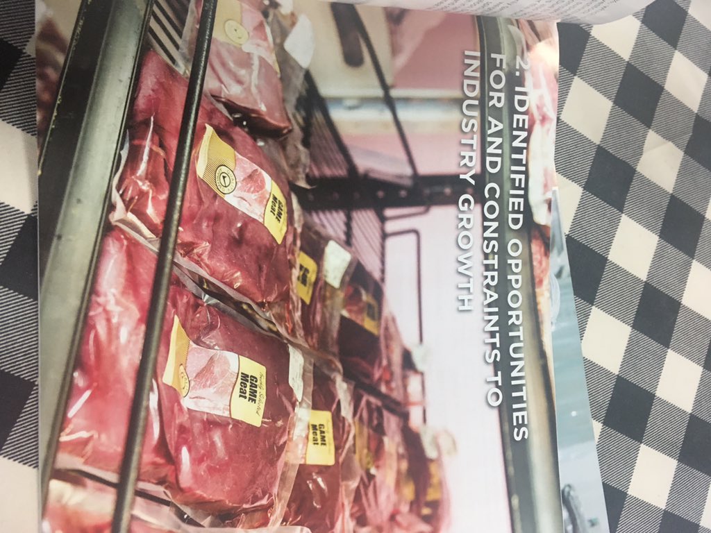 CasaLisa486's tweet photo. Today we talk Game Meat Industry and opportunities for growth #SectorGrowthStrategy #CreatingIndustries https://t.co/ClkPBb4QYL