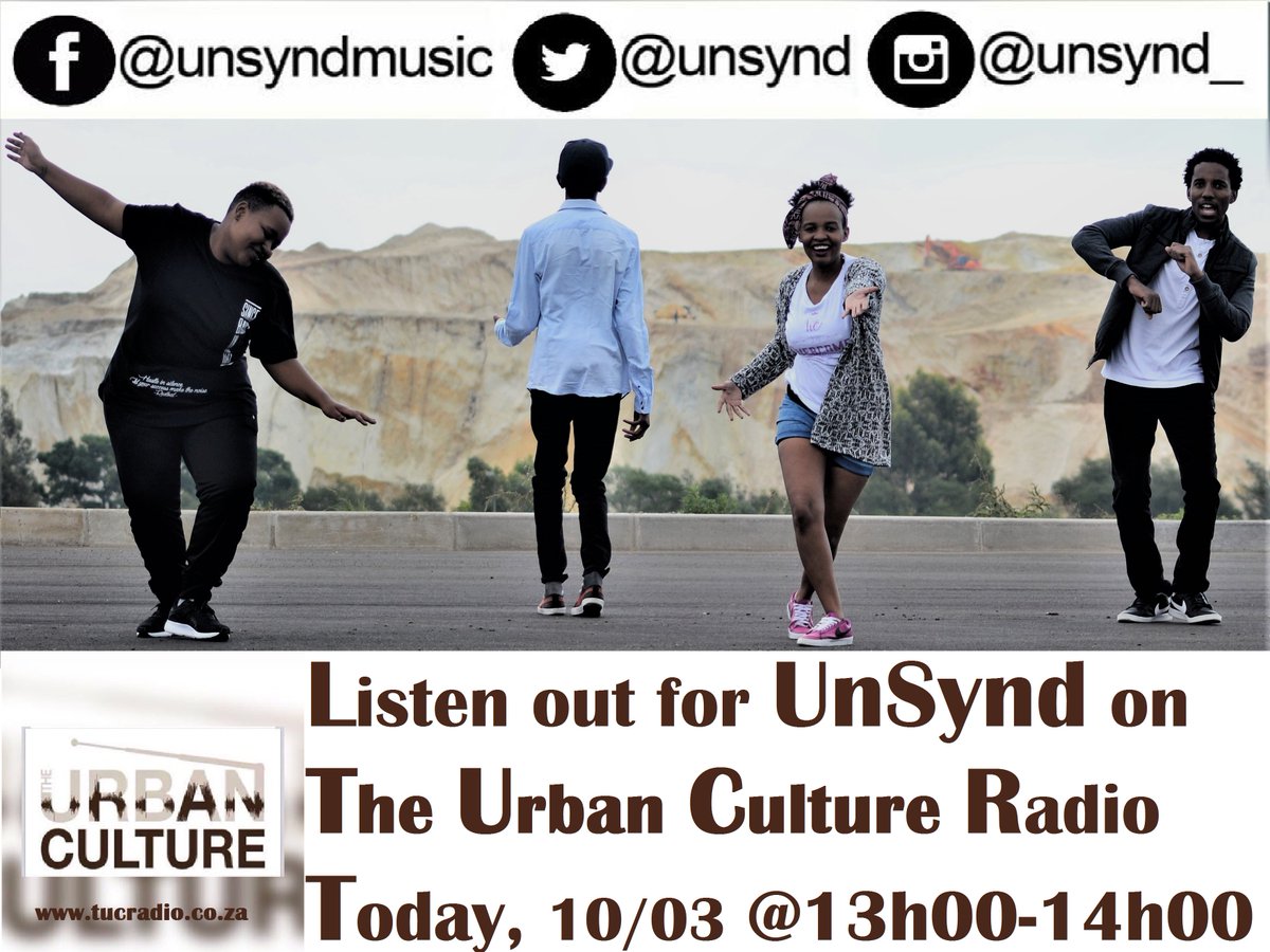 TxZofficial's tweet photo. Happy Friyay! Catch UnSynd on Rondevuu with Nkulee_M on The Urban Culture Radio. Today from 13h00-14h00

https://t.co/QDHDor7hak

#ThisIsUS https://t.co/V8CwERv7EW