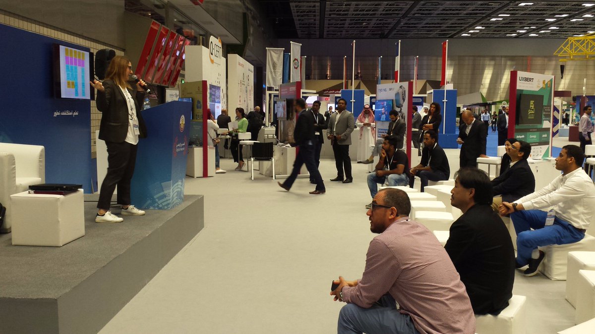 kbadhuge's tweet photo. @jennybee from @DIC_Startups at #digitalmasrah #QITCOM2017 : Having the best web experience: UX/UI #DigitalTransformation4SME https://t.co/aFFbtb6gcy