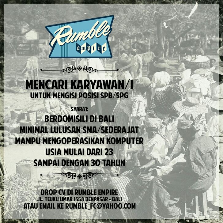 JOIN US, NOW!!! #rumbleempire #staff #wanted