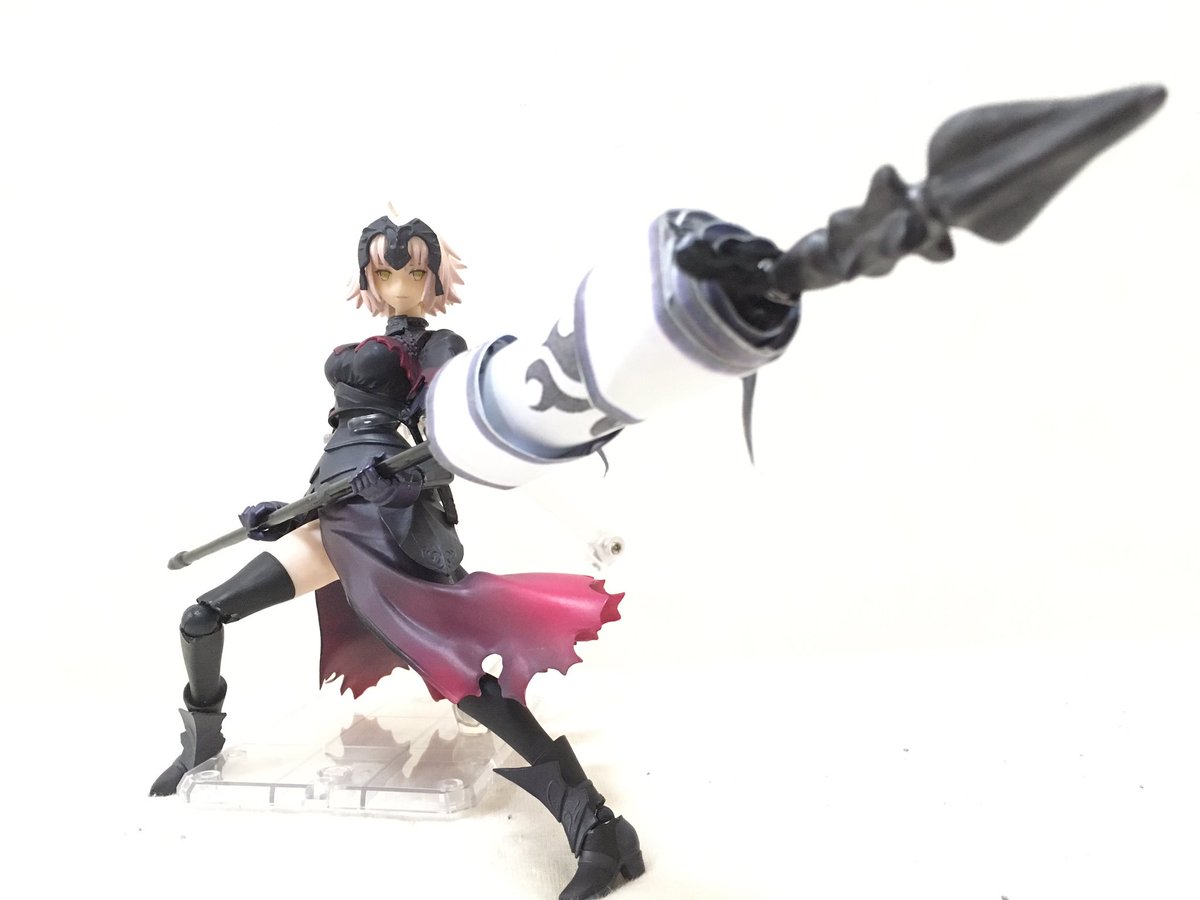 可動改造ジャンヌオルタwith旗、ひとまず完成٩( 'ω' )و