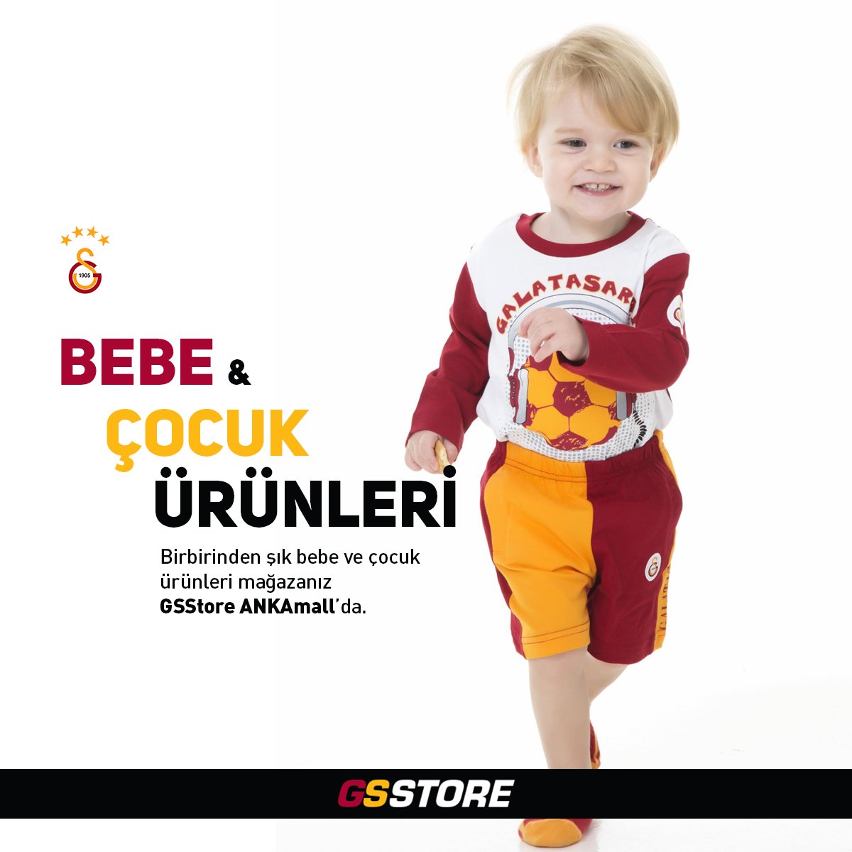 GSStoreBursa's tweet photo. Birbirinden şık bebe ve çocuk ürünleri mağazanız #GSStore #FSM’de.
#GSStoreFSM | 0 (224) 451 51 94 #galatasaray #çocukgiyim #gs #ultraslan https://t.co/ElYCboP0XY