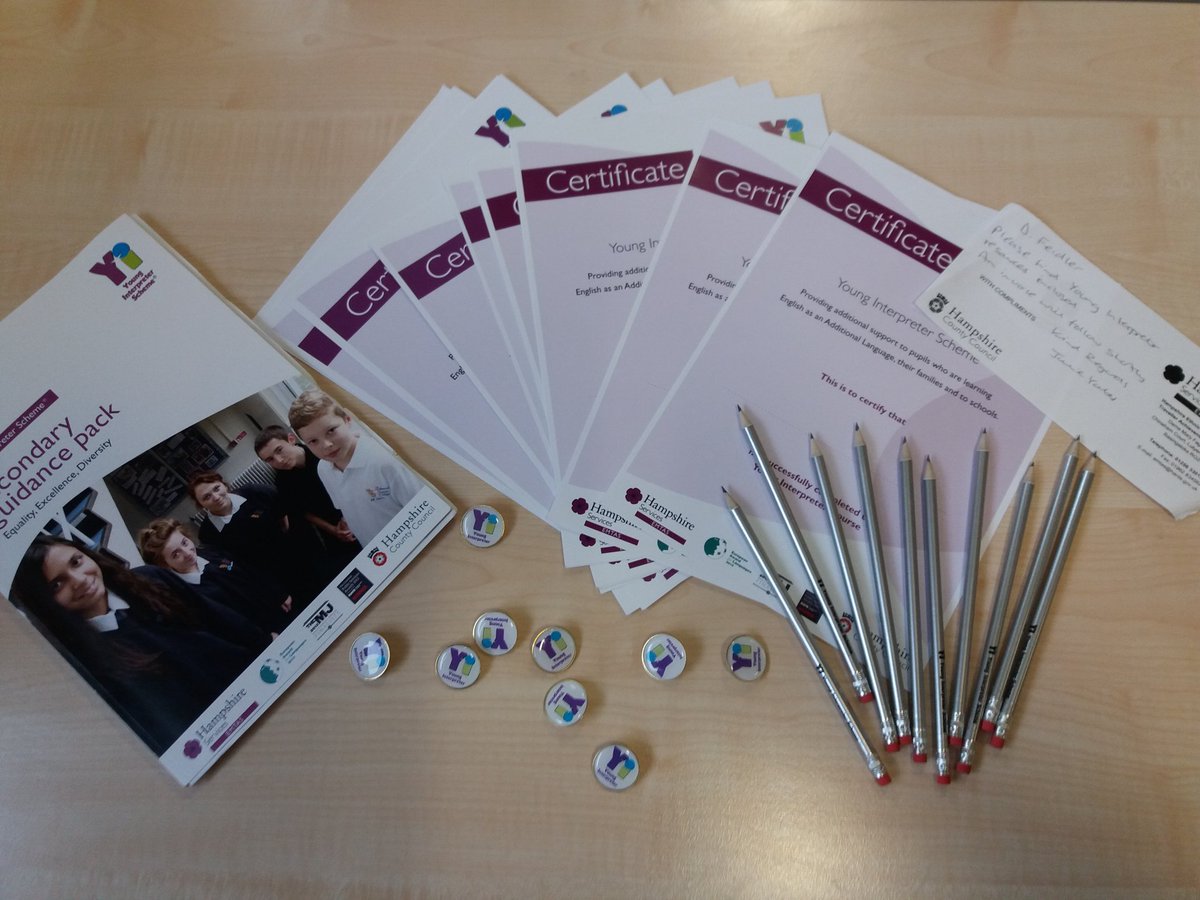 nta_eal's tweet image. Our Young Interpreter goody pack has arrived! #YoungInterpreter